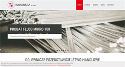Desktop Screenshot of barabasz.pl